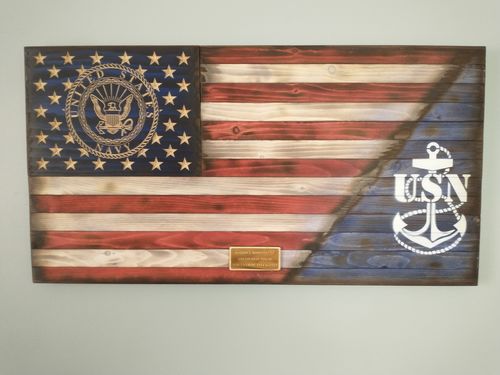 Customer photo review of Custom Wood DIY Plaque