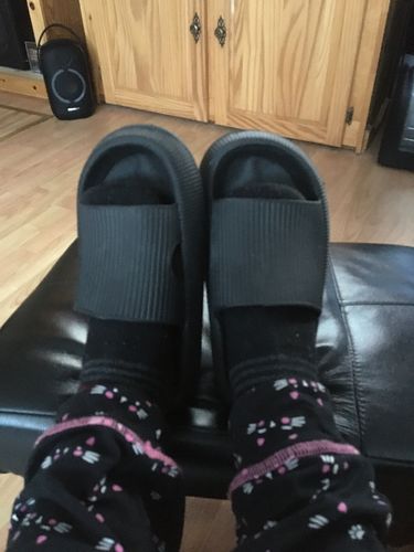 Customer photo review of Pantoufle orthopédique