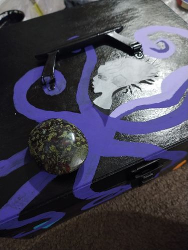 Customer photo review of Dragons Blood Palm Stone