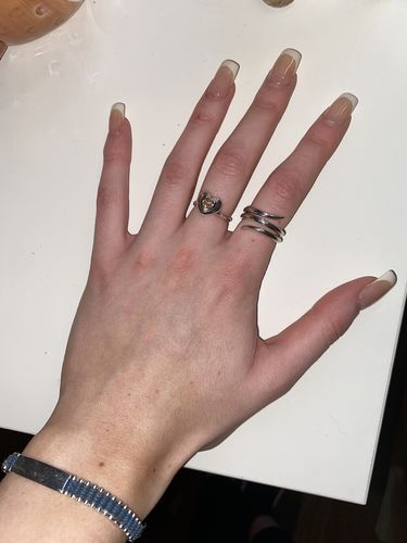 Customer photo review of Molto Spiral Wrap Ring