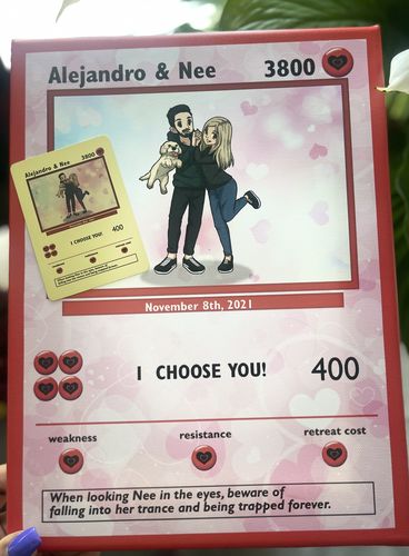 Customer photo review of Couples Card