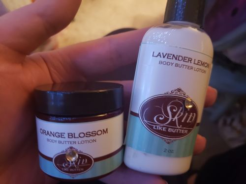 Customer photo review of Top Selling Scents in the Little body butter lotion