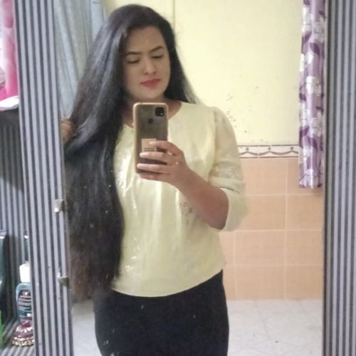 Customer photo review of Winter Hair Care Kit