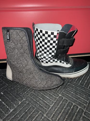 Customer photo review of Quilted Wool Felt Replacement Boot Liners (636)