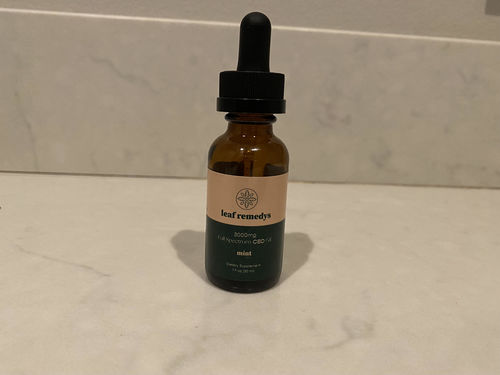 Customer photo review of 30ML Full Spectrum CBD Tincture
