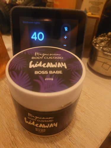 Customer photo review of Magnesium Body Custard - Boss Babe