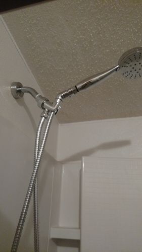 Customer photo review of Shower Head Shut-Off Valve