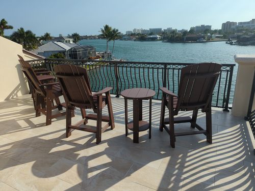 Customer photo review of Plantation Counter Height Table (29"H)