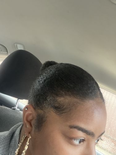 Customer photo review of Healthy Hair Kit