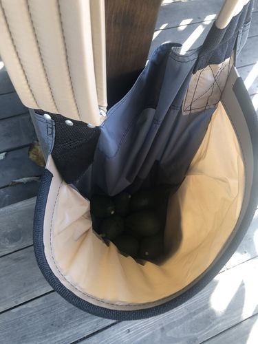 Customer photo review of Lobo Fruit Picking Bag - Light Weight Nylon - Citrus Bag