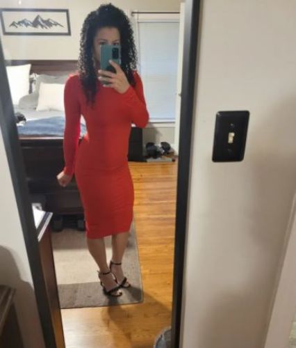 Customer photo review of PowerConceal™ Full Body Tummy Control Shapewear