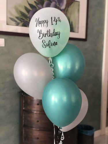 Customer photo review of Birthday Bouquet Of 6 with Message