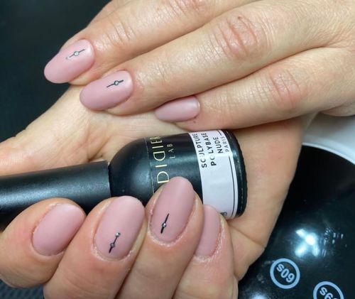 Customer photo review of Geelilakka Polybase, Nude, Didier Lab, 10ml