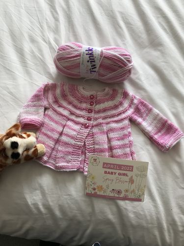 Customer photo review of 2021 Special Edition Blanket Knitting/Crochet Box!