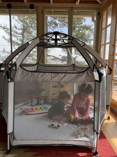 Customer photo review of Pop N' Go® Playpen