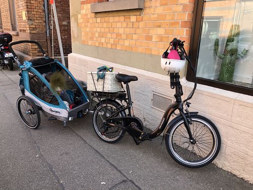 Customer photo review of Fafrees 20F054 250W Step-through Electric Bike 25km/h Foldable City E-bike 10Ah 100km
