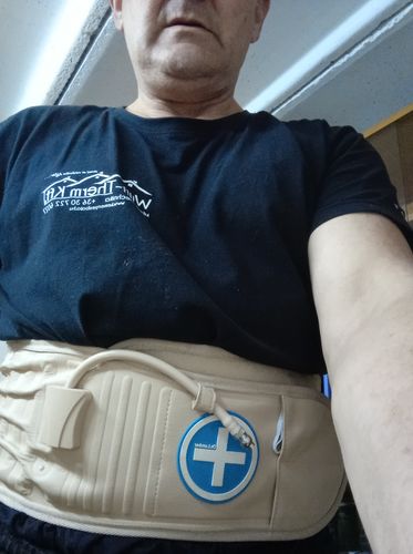 Customer photo review of Dekompressziós Deréktámasztó Öv