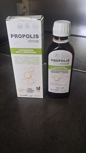 Customer photo review of SIROP DE PROPOLIS POUR LA TOUX (200Ml) - Adoucit la gorge et facilite la respiration