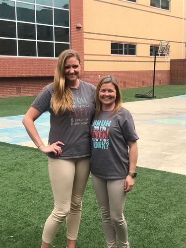 Customer photo review of Teacher Life Print Short Sleeve T-shirt