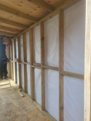 Customer photo review of Strotex Breathable Roofing Felt - 1m x 50m Roll