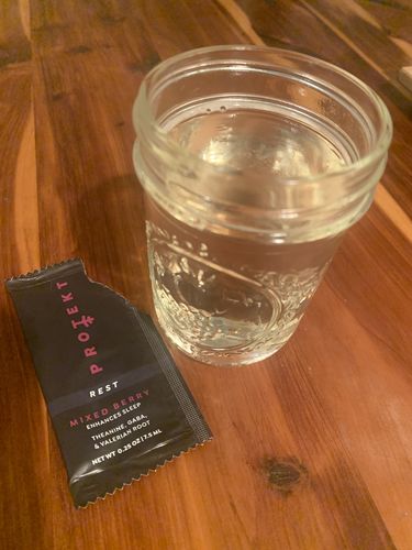 Customer photo review of REST | Natural Liquid Supplement Beverage Enhancer