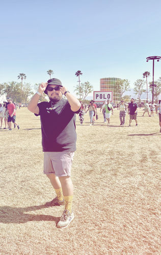 Customer photo review of Big Black Bucket Hat