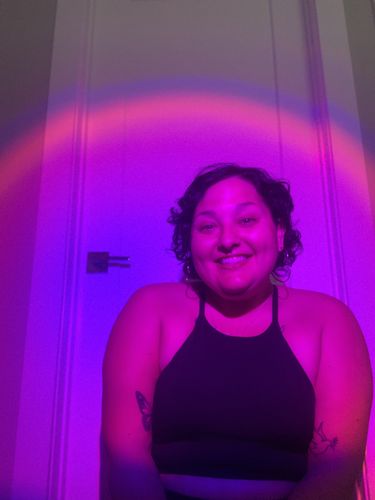 Customer photo review of The Sunset Lamp™