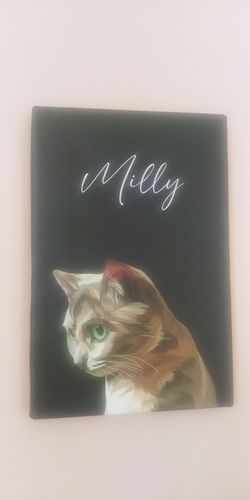 Customer photo review of Canvas || Ritratto del tuo animale domestico