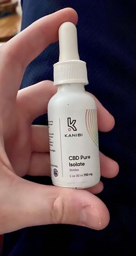 Customer photo review of Isolate CBD Oil Tincture