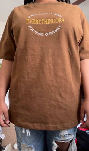 Customer photo review of Everythingoes T-Shirt