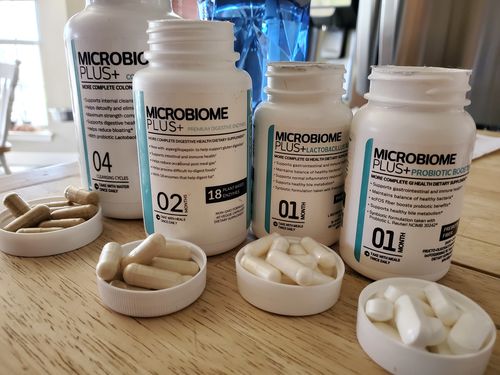 Customer photo review of The Complete MB Bundle - Probiotic, Prebiotic, Colon Cleanse & 18 plant based Enzymes