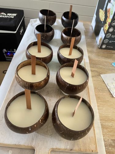 Customer photo review of Wholesale Candle Making Starter Kit - Set of 20 Includes Wax