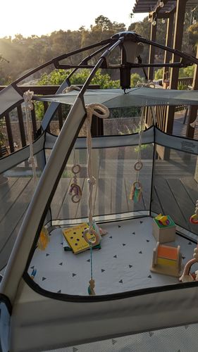 Customer photo review of Pop N' Go® Playpen