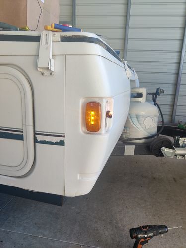 Customer photo review of 3 LED Amber Marker Lamp