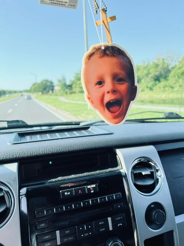 Customer photo review of Custom Shape Air Freshener