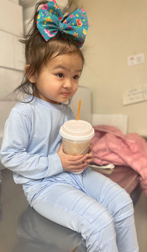 Customer photo review of Baby Blue Jogger Set