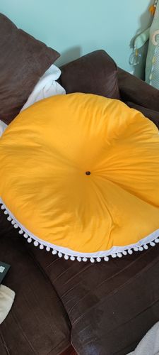 Customer photo review of Grand Coussin Epais Chambre de Bébé | WAM™