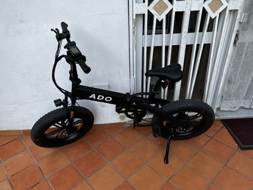 Customer photo review of ADO A20F+ 500W Folding Electric Fat Bike 25km/h 80km with New Controller