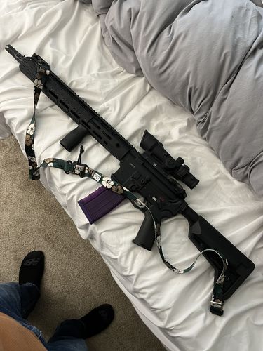 Customer photo review of The Bolt Sling - Alohaflage