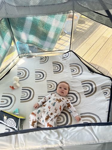 Customer photo review of Pop N' Go® Playpen