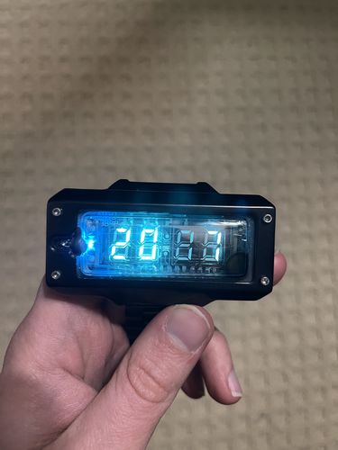 Customer photo review of Nixie Tube Watch VFD CYBER (IVL 2-7\5)
