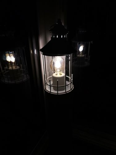 Customer photo review of Smarte LED-Globe Retro Gold E27