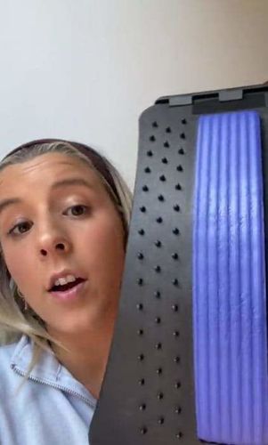 Customer photo review of MantraMat® - #1 Back Massager And Stretcher