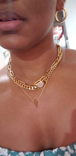 Customer photo review of Bruna Necklace