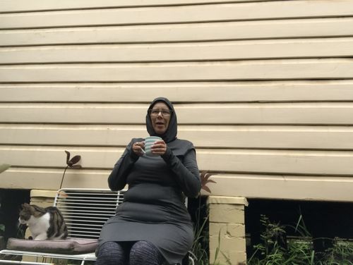 Customer photo review of Training Dress - Charcoal