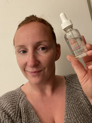 Customer photo review of Glow Boost - sérum autobronzant