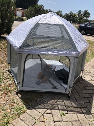 Customer photo review of Pop N' Go® Mattress Cover