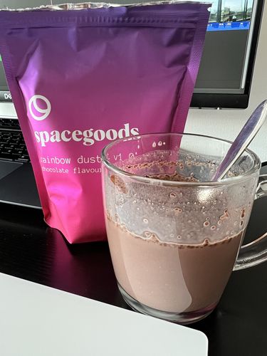 Customer photo review of rainbow dust