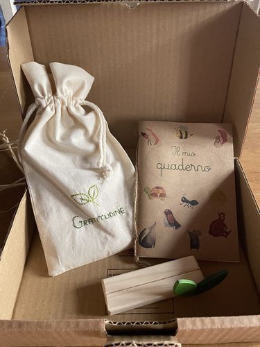 Customer photo review of Kit delle Carte Motivazionali ispirate agli Animali del Bosco