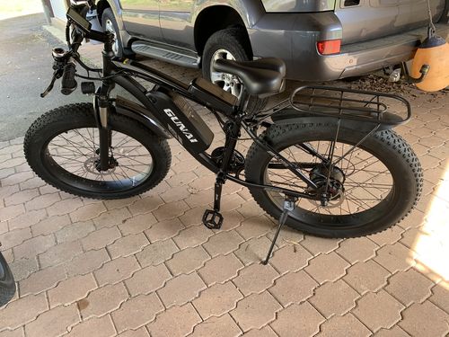 Customer photo review of GUNAI MX02S 1000W Fat Tire Electric Bicycle 17Ah 40km/h 75km